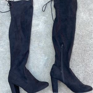 Chinese Laundry thigh high boots.